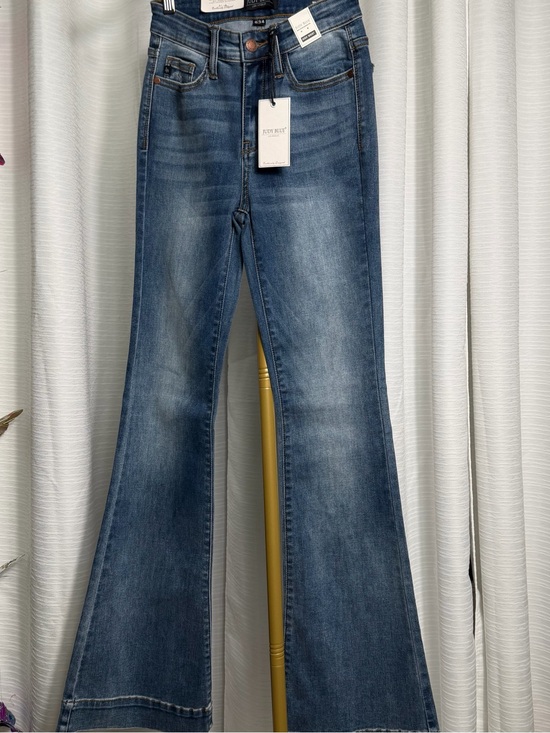 Judy Blue Denim - Judy Blue Medium Blue Flare Jeans